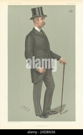 KOSMETIKMÄRCHEN-SPIONAGE-ZEICHENTRICKFILM Arthur Wellesley Duke of Wellington Stratfield Saye 1903 Stockfoto