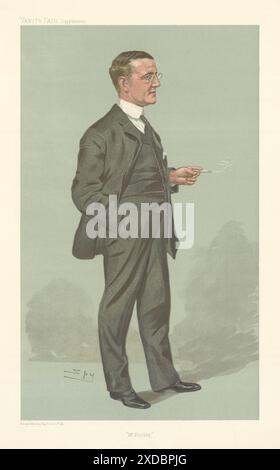 EITELKEIT FAIR SPIONAGE CARTOON Finlay Peter Dunne 'Mr Dooley' humoristischer Journalist 1905 Stockfoto