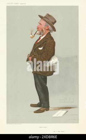 EITELKEIT FAIR SPION CARTOON James Keir Hardie 'Queer Hardie' Labour Party 1906 Stockfoto