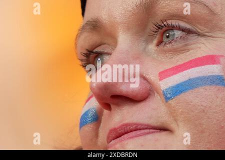 Leipzig, Deutschland. Juni 2024. Fußball-Europameisterschaft 2024 zwischen den Niederlanden und Frankreich in der Leipzig Arena, Leipzig, Deutschland - Freitag, den 21. Juni 2024. Sport - Fußball . (Foto: Spada/LaPresse) Credit: LaPresse/Alamy Live News Stockfoto