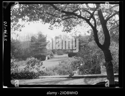 Taylor, Myron C., Mr., Residence and Grounds, Locust Valley, Long Island, New York. Genthe Fotosammlung. Stockfoto