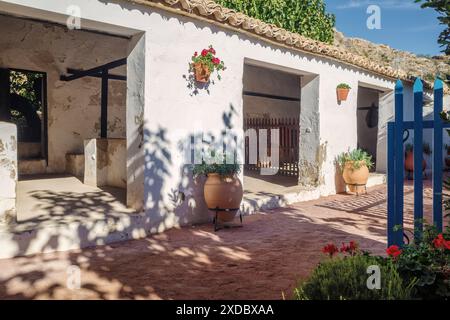 Miguel Hernández House Museum, wo der Dichter mit seiner Familie von 1914 bis 1934 in der Stadt Orihuela lebte, in der er geboren wurde, Alicante, Spanien. Stockfoto