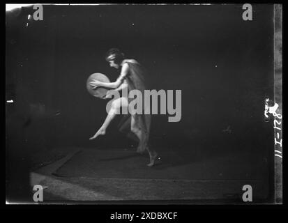Marion Morgan Tänzerinnen. Genthe Fotosammlung. Stockfoto