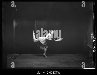 Marion Morgan Tänzerinnen. Genthe Fotosammlung. Stockfoto