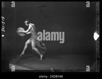Marion Morgan Tänzerinnen. Genthe Fotosammlung. Stockfoto