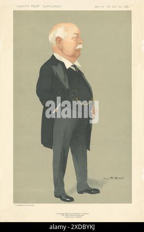 Charles Wright Macara 1912: Die Baumwollindustrie Stockfoto