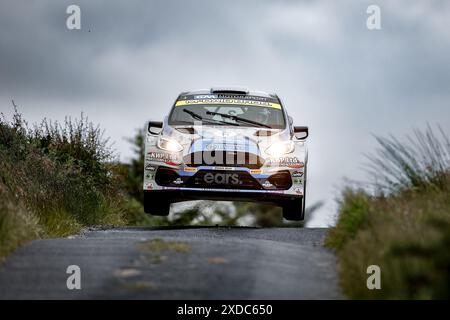 Matt Edwards und David Moynihan (Ford Fiesta) Stockfoto