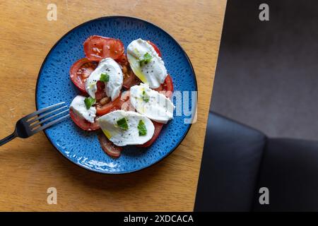 Capresse Salat Stockfoto