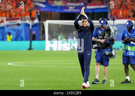 Leipzig, Deutschland. Juni 2024. Während des Spiels Niederlande gegen Frankreich der UEFA Euro 2024 Gruppe D im Stadion Leipzig am 21. Juni 2024. (Foto: Dimitrije Vasiljevic) Credit: Dimitrije Vasiljevic/Alamy Live News Stockfoto