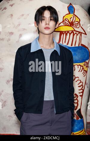 Paris, Frankreich. Juni 2024. Yeonjun besucht den DIOR Men Spring/Summer 2025 Laufsteg während der Paris Fashion Week Herrenmode am 2024. Juni - Paris, Frankreich 21/06/2024 Credit: dpa/Alamy Live News Stockfoto