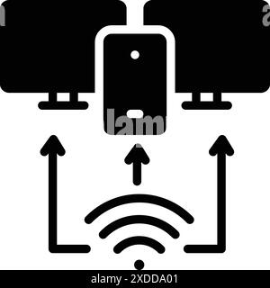 Symbol für Provisioning, Arrangement Stock Vektor