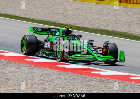 Juni 2024; Circuit de Barcelona-Catalunya, Barcelona, Spanien; Formel 1 Grand Prix 2023 von Spanien; Tag des freien Trainings; Stockfoto