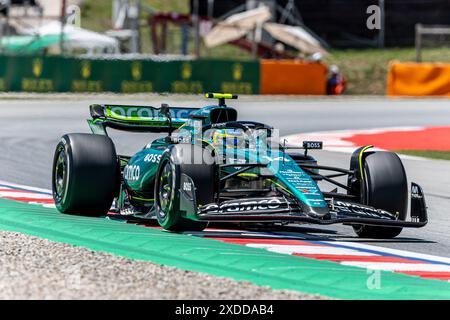 Juni 2024; Circuit de Barcelona-Catalunya, Barcelona, Spanien; Formel 1 Grand Prix 2023 von Spanien; Tag des freien Trainings; Stockfoto