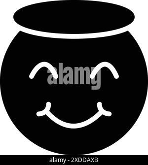 Symbol für unschuldig, ehrlich Stock Vektor