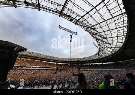 Roland Kaiser live bei einem Konzert seiner Tour 50 Jahre - 50 Hits - die große Tournee zum 50. Bühnenjubiläum in der Heinz von Heiden Arena. Hannover, 21.06.2024 *** Roland Kaiser live bei einem Konzert seiner Tour 50 Jahre 50 Hits die große Tournee zum 50 Bühnenjubiläum in der Heinz von Heiden Arena Hannover, 21 06 2024 Foto:Xn.xHeuselx/xFuturexImagex kaiser 4640 Stockfoto