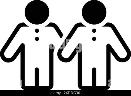 Symbol für Kind, Baby Stock Vektor