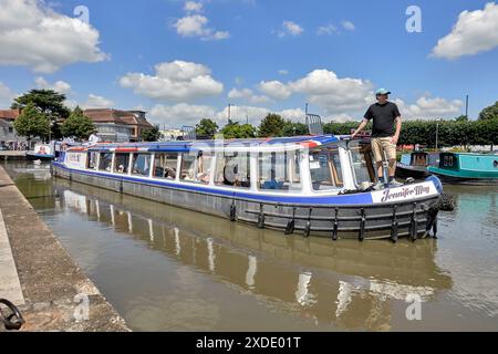 Vergnügungsschiff, Stratford upon Avon, England, Vereinigtes Königreich, Stockfoto