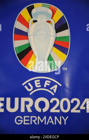 Kopenhagen/Dänemark/22 JUNI 2024/uefa euro2024 Deutschland Artikel im Verkauf in der dänischen Hauptstadt Kopenhagen. Foto. Bilder von Francis Joseph Dean/Dean sind nicht für kommerzielle Zwecke bestimmt Stockfoto