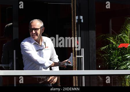 Barcelona, Spanien. Juni 2024. Catalunya Circuit Stefano Somenicali (ita) General Manager Formel 1 Group Liberty Media. (Philippe Nanchino/SPP) Credit: SPP Sport Press Photo. /Alamy Live News Stockfoto