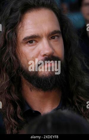 Tom Kaulitz bei der Premiere der Reality-Serie Kaulitz & Kaulitz (Netflix) im Delphi-Kino in Berlin am 21. Juni 2024 Stockfoto