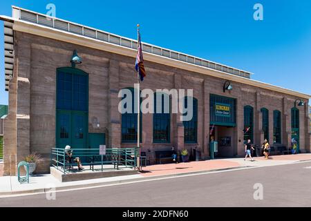 Außenansicht des Arizona Route 66 Museum; Kingman; Arizona; USA Stockfoto