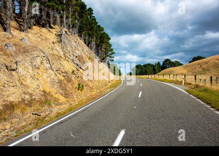 Masterton Castlepoint Road - Neuseeland Stockfoto