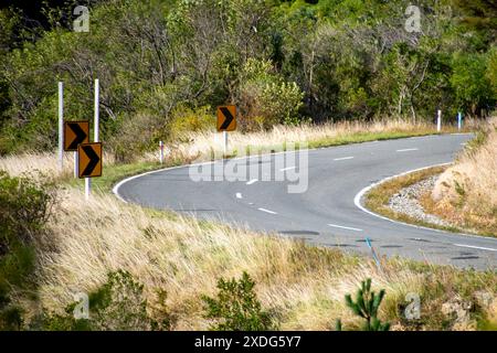 Masterton Castlepoint Road - Neuseeland Stockfoto