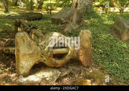 Chase City, VA, USA. Kunstwerke im MacCallum More Museum and Gardens. Stockfoto