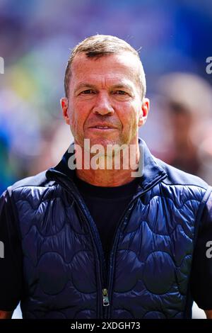 Lothar Matthaeus GER, Georgien gegen Tschechien, Fussball Europameisterschaft, UEFA Euro 2024, Spieltag 2, 22.06.2024 Foto: Eibner-Pressefoto/Marcel von Fehrn Stockfoto