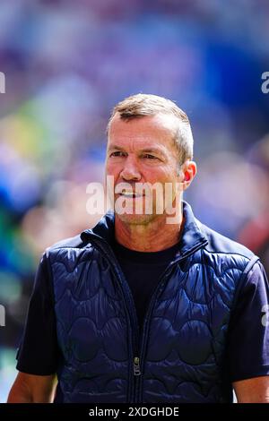 Lothar Matthaeus GER, Georgien gegen Tschechien, Fussball Europameisterschaft, UEFA Euro 2024, Spieltag 2, 22.06.2024 Foto: Eibner-Pressefoto/Marcel von Fehrn Stockfoto