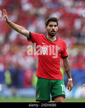 Dortmund, Deutschland. Juni 2024. Ruben Neves aus Portugal beim Spiel der UEFA-Europameisterschaft im BVB Stadion Dortmund. Der Bildnachweis sollte lauten: David Klein/Sportimage Credit: Sportimage Ltd/Alamy Live News Stockfoto