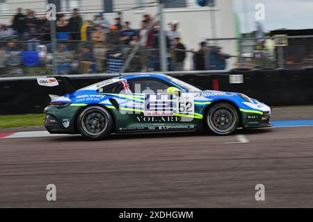 Angus Whiteside, Century Motorsport, Porsche 911 GT3 Cup, Porsche Carrera Cup Großbritannien 2024, eine einzige Marque-Serie, bei der alle Fahrer Por pilotieren Stockfoto