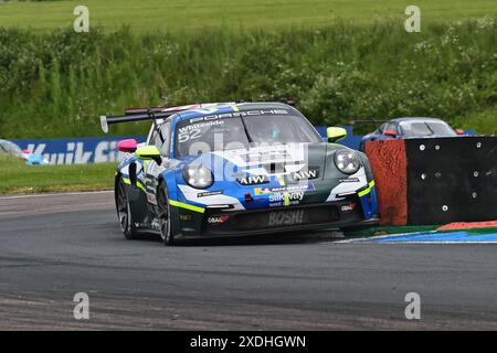 Angus Whiteside, Century Motorsport, Porsche 911 GT3 Cup, Porsche Carrera Cup Großbritannien 2024, eine einzige Marque-Serie, bei der alle Fahrer Por pilotieren Stockfoto