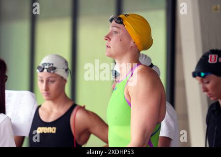 Roma, Italien. Juni 2024. Während des 60. Trofeo Settecolli im Foro Italico in Rom, Italien Sonntag, 23. Juni 2024. Sport - Schwimmen. (Foto: Gian Mattia D'Alberto/LaPresse) Credit: LaPresse/Alamy Live News Stockfoto