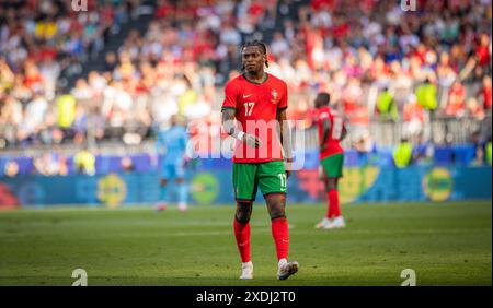 Dortmund, Deutschland. Juni 2024. Rafael Leao (POR) Turkey - Portugal Türkei - Portugal 22.06.2024 Copyright (nur für journalistische Zwecke) by : Stockfoto