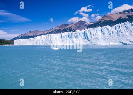 Glaciar Perito Moreno, Parque Nacional Los Glaciares, Departamento Lago Argentino, Provincia de Santa Cruz, Republica Argentinien, Patagonien, Cono Sur, Stockfoto