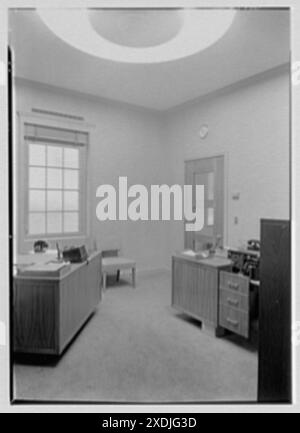 Johnson & Johnson, Executive Offices, New Brunswick, New Jersey. Sekretariatsbüro. Gottscho-Schleisner Kollektion Stockfoto