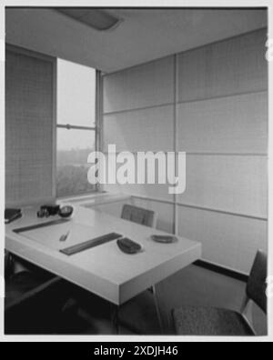 SAPT, Inc., 655 Madison Ave., New York City. Herr Wolfs Büro III. Sammlung Gottscho-Schleisner Stockfoto