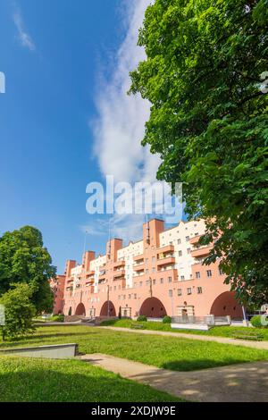 Karl-Marx-Hof Karl-Marx-Hof ist ein Gemeindebaukomplex Wien 19. Döbling Wien Österreich Stockfoto