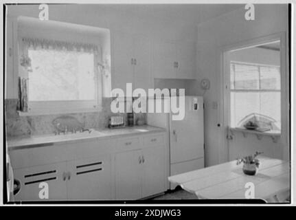 Edwin W. Hambley, 4012 Irvington Ave., Coconut Grove, Florida. Küche. Gottscho-Schleisner Kollektion Stockfoto