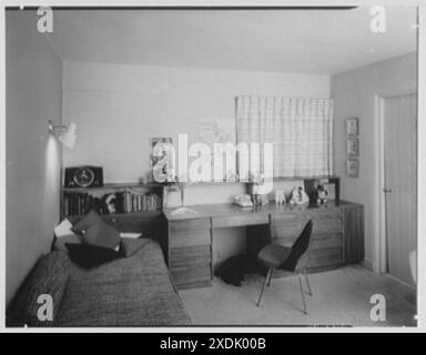 Herr und Frau ABR. Schreiber, Residenz 112-38 72 Ave., Forest Hills, Long Island. Töchterzimmer VIII. Sammlung Gottscho-Schleisner Stockfoto