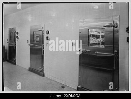 Schrafft's, Esso Building, Rockefeller Center, New York. Kühlschränke. Gottscho-Schleisner Kollektion Stockfoto