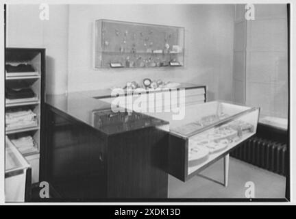 Plymouth Shop, Geschäft am 2287 Broadway, New York City. Innere I. Sammlung Gottscho-Schleisner Stockfoto