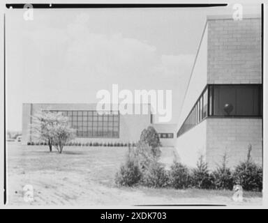 Johnson & Johnson, Research Center, New Brunswick, New Jersey. Exterieur III. Gottscho-Schleisner-Kollektion Stockfoto