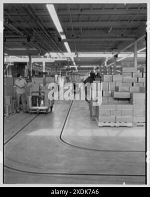 Johnson & Johnson, Metuchen, New Jersey. Innere I. Sammlung Gottscho-Schleisner Stockfoto