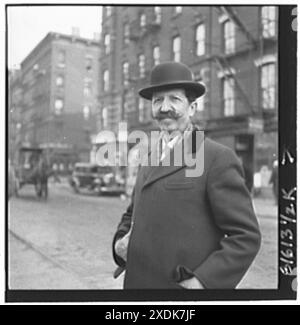 Blick auf New York City. 1933 Junk Markets VII. Sammlung Gottscho-Schleisner Stockfoto