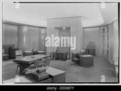 National Cash Register Co., 50 Rockefeller Plaza. Ende der Sammlung Gottscho-Schleisner Stockfoto