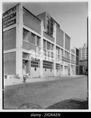La Touraine Coffee Co., 639 W. 46th St., New York City. Exterieur I. Gottscho-Schleisner Sammlung Stockfoto