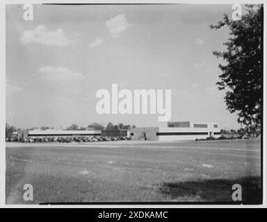 Johnson & Johnson, Research Center, New Brunswick, New Jersey. Exterieur X. Gottscho-Schleisner Kollektion Stockfoto