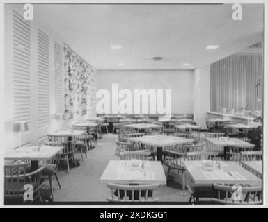 Stouffer's Westgate, Cleveland, Ohio. Kleines Zimmer. Gottscho-Schleisner Kollektion Stockfoto